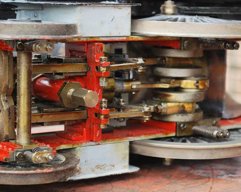 3 1/2 inch gauge Precedent chassis, tender, boiler cladding