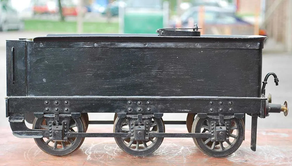 3 1/2 inch gauge Precedent chassis, tender, boiler cladding
