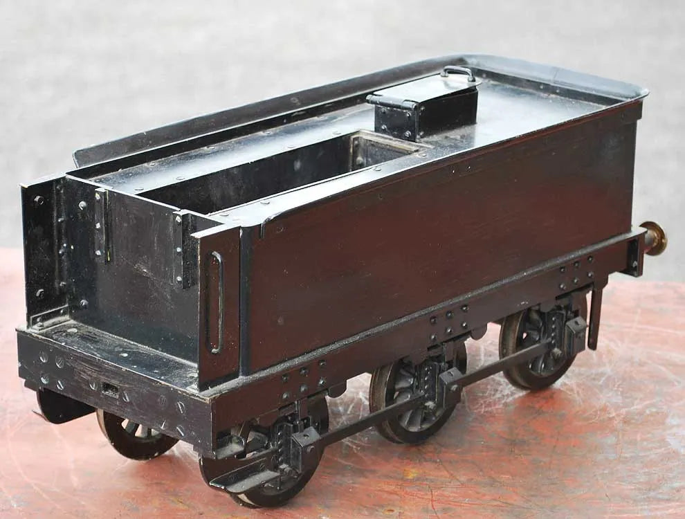 3 1/2 inch gauge Precedent chassis, tender, boiler cladding