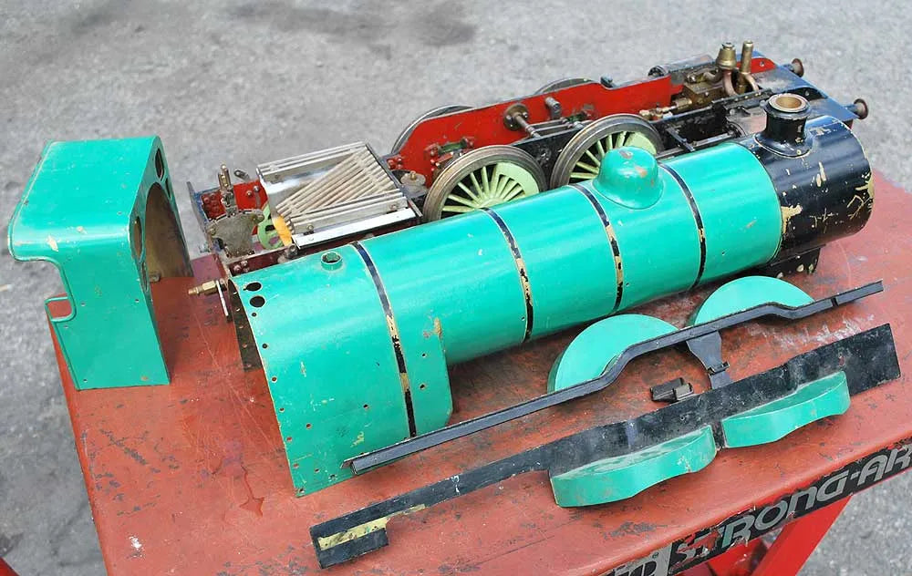 3 1/2 inch gauge "Maisie" with patent boiler