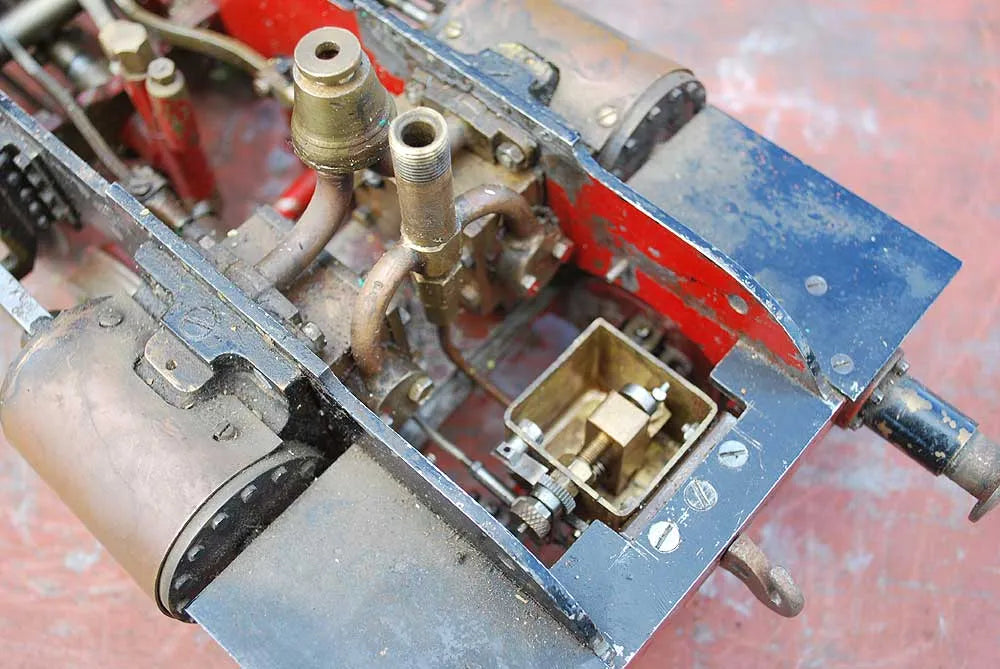 3 1/2 inch gauge "Maisie" with patent boiler