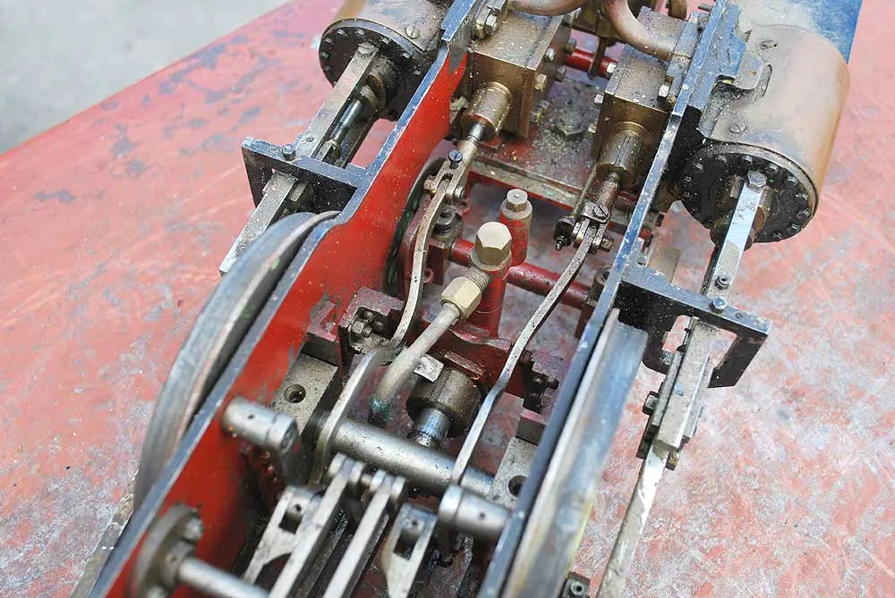3 1/2 inch gauge "Maisie" with patent boiler
