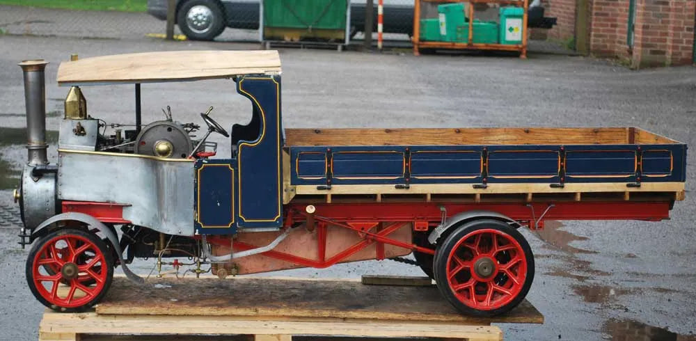 3 inch scale Foden steam wagon