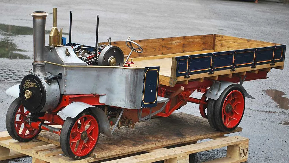3 inch scale Foden steam wagon