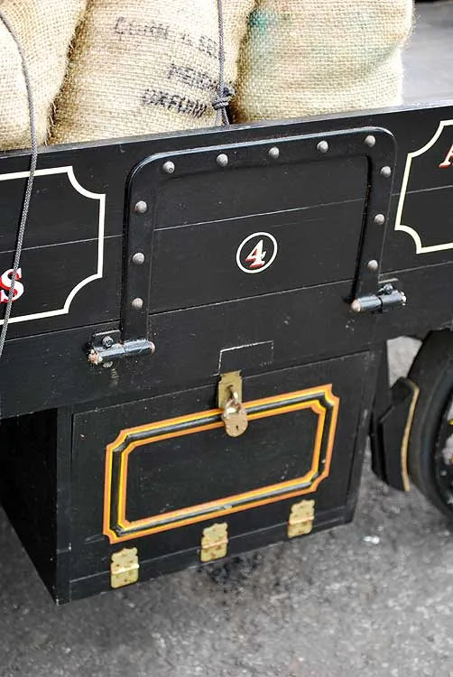 3 inch scale traction engine wagon