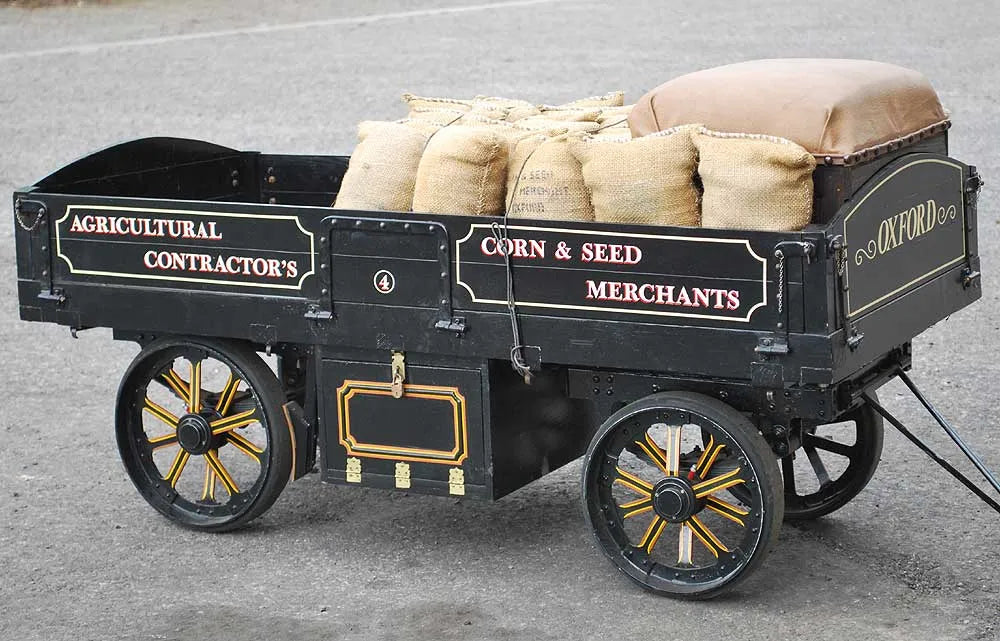 3 inch scale traction engine wagon