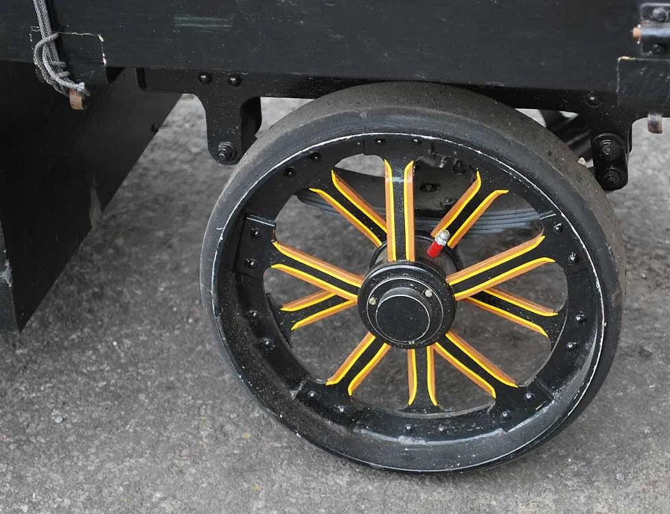 3 inch scale traction engine wagon