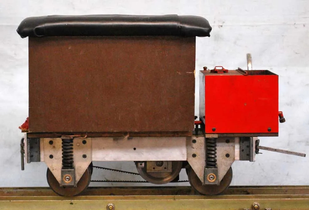 5 inch gauge 4-wheeled driving truck