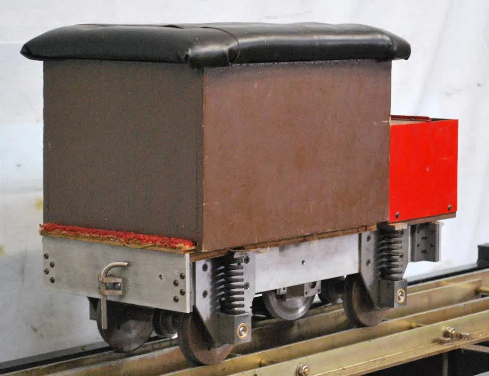 5 inch gauge 4-wheeled driving truck