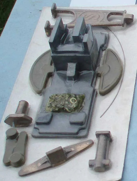 Stuart oil field pump castings