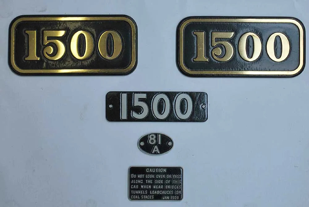 7 1/4 inch gauge part-built GWR 15xx "Paddington"