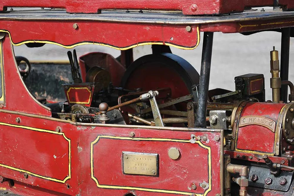 3 inch scale freelance steam wagon