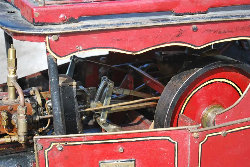 3 inch scale freelance steam wagon