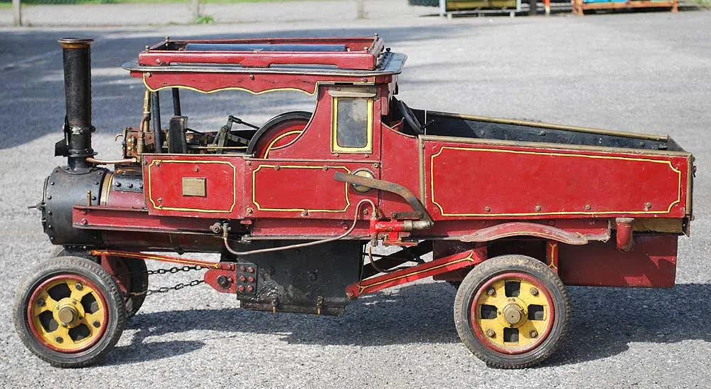 3 inch scale freelance steam wagon