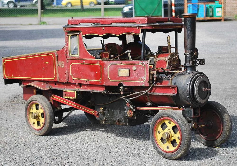 3 inch scale freelance steam wagon