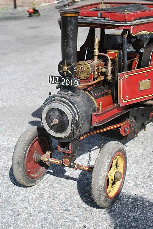 3 inch scale freelance steam wagon