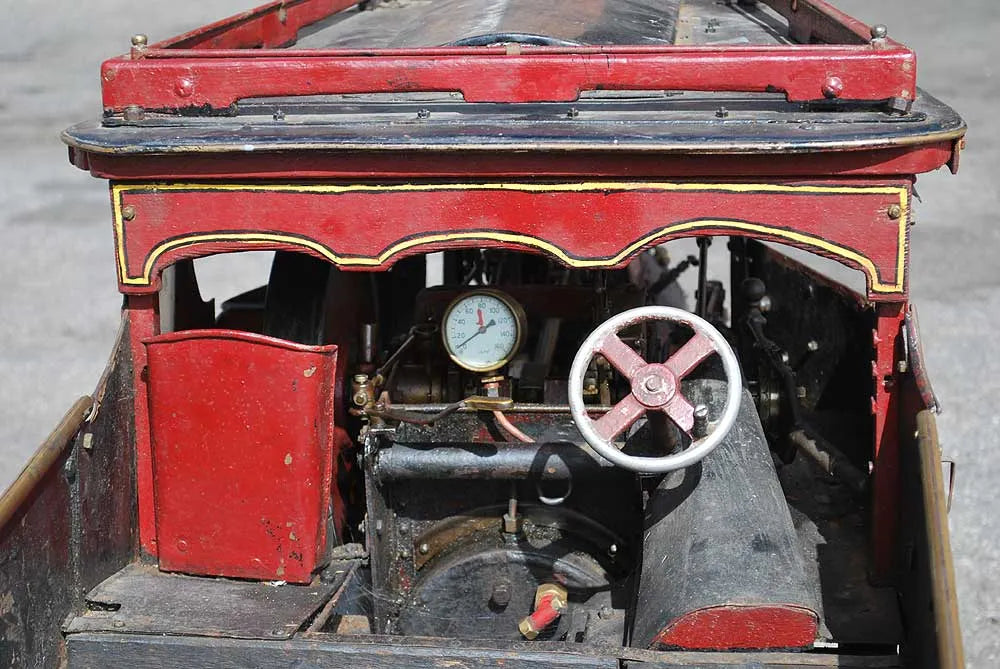 3 inch scale freelance steam wagon