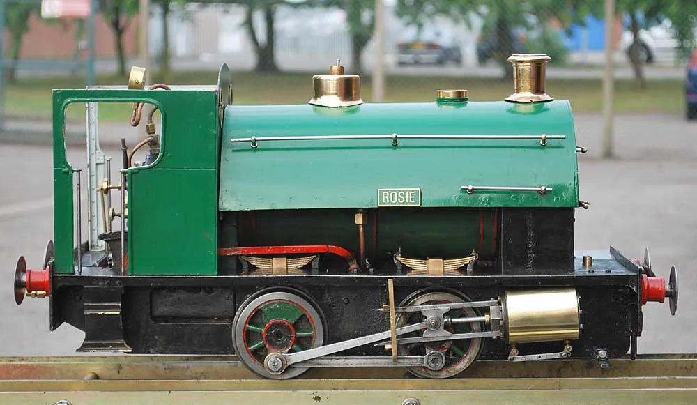 5 inch gauge Peckett saddle tank