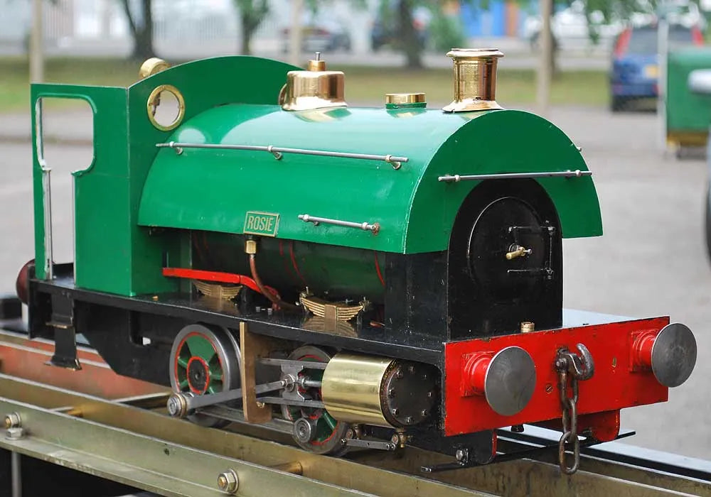 5 inch gauge Peckett saddle tank