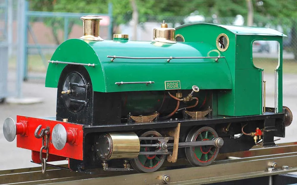 5 inch gauge Peckett saddle tank