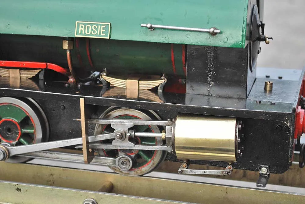 5 inch gauge Peckett saddle tank