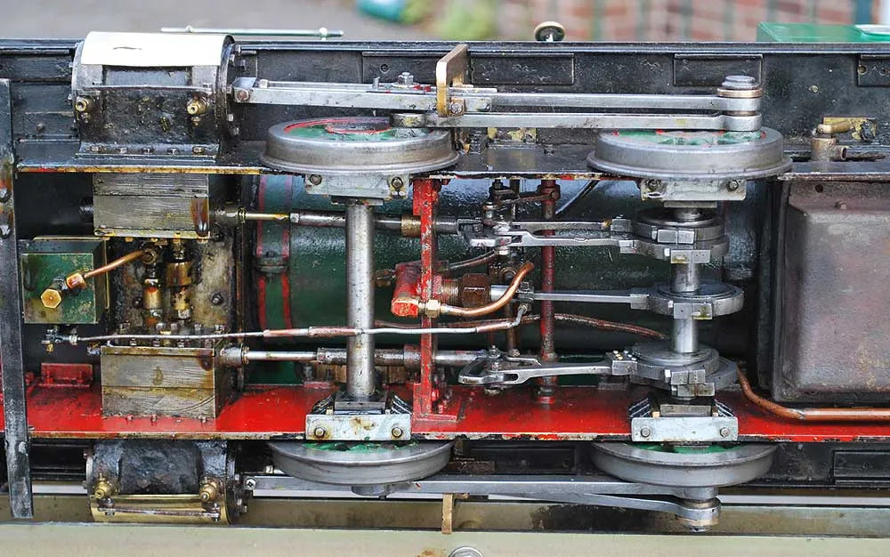 5 inch gauge Peckett saddle tank