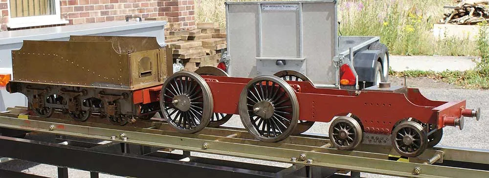 Part-built 5 inch gauge "Maid of Kent"