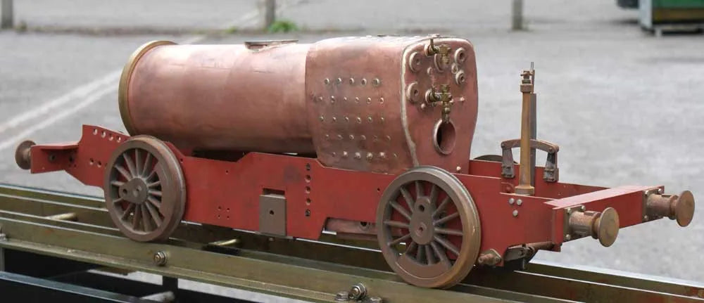Part-built 5 inch gauge "Pansy" with Swindon boiler