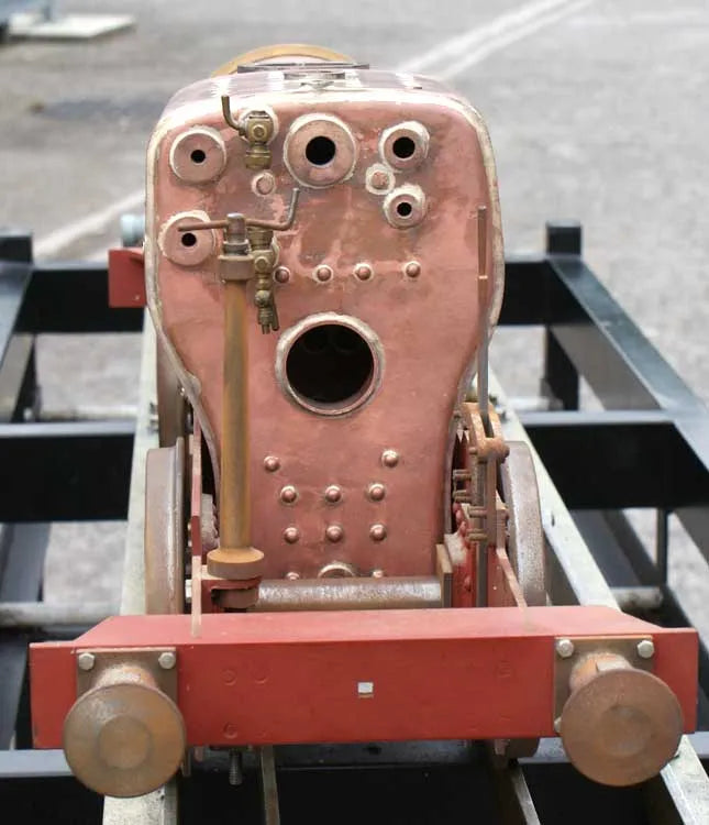 Part-built 5 inch gauge "Pansy" with Swindon boiler