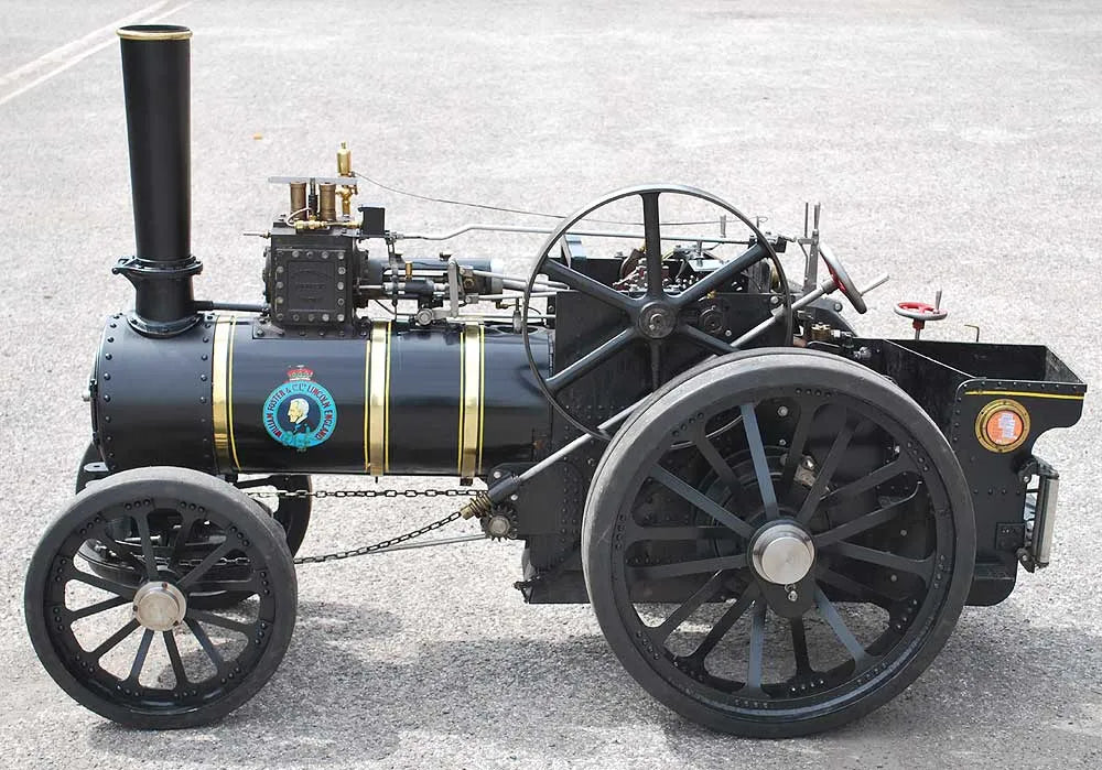 4 inch scale Foster traction engine