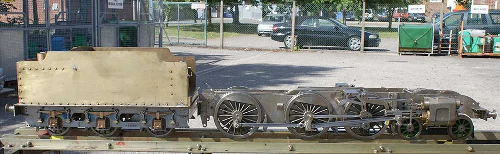 Part-built 5 inch gauge LNER B1