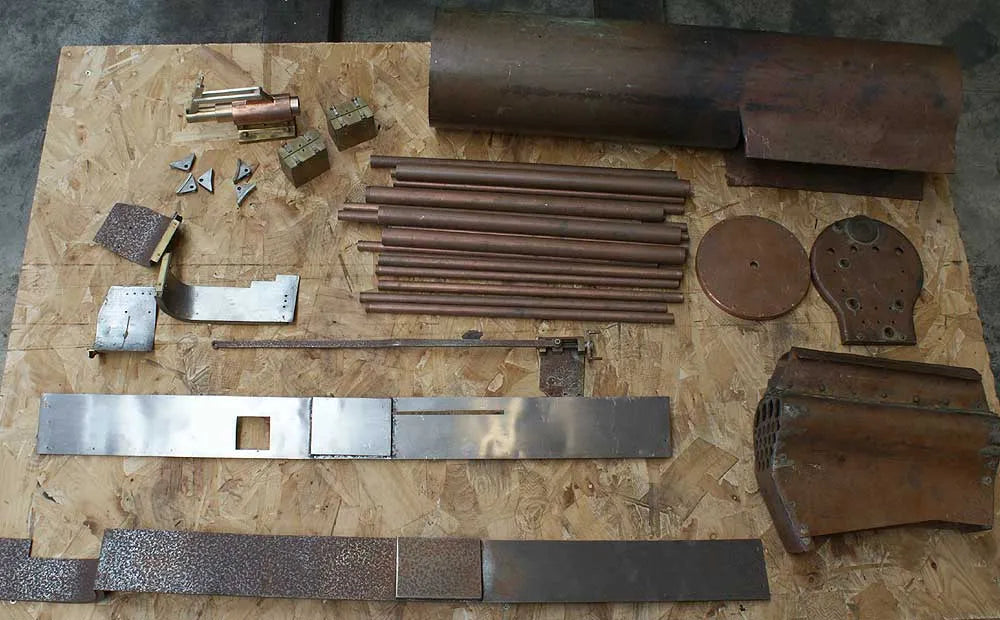 Part-built 5 inch gauge LNER B1