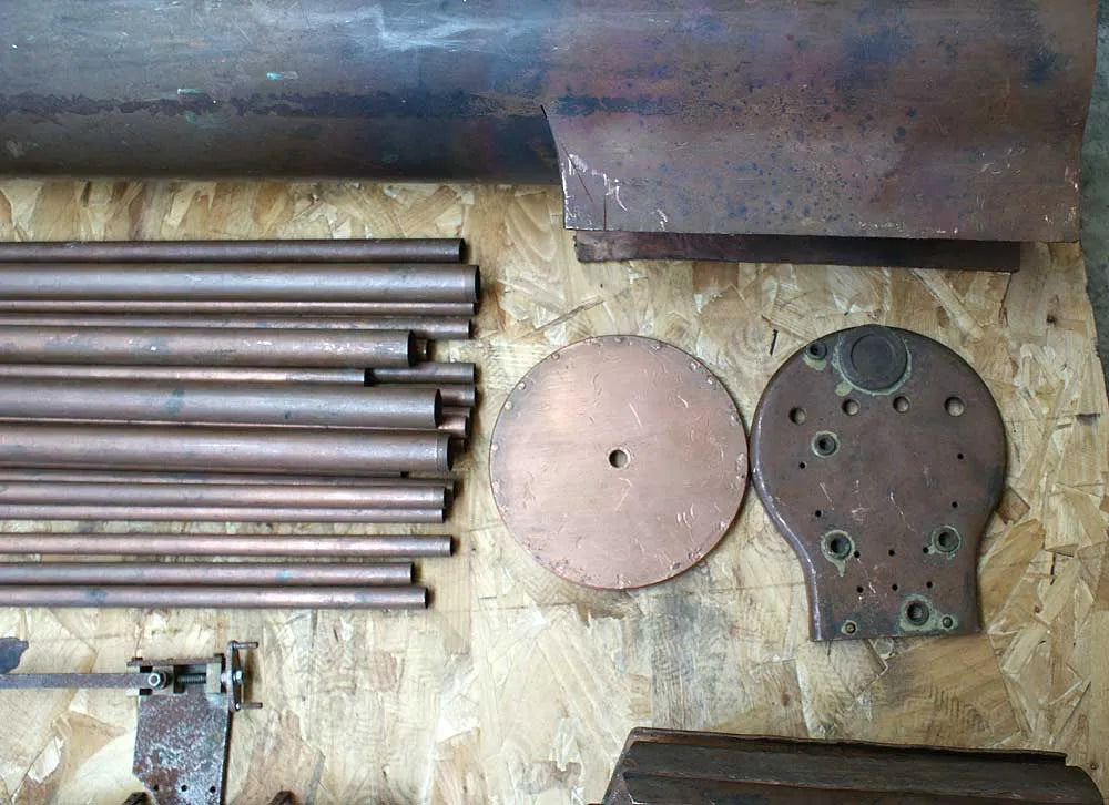 Part-built 5 inch gauge LNER B1
