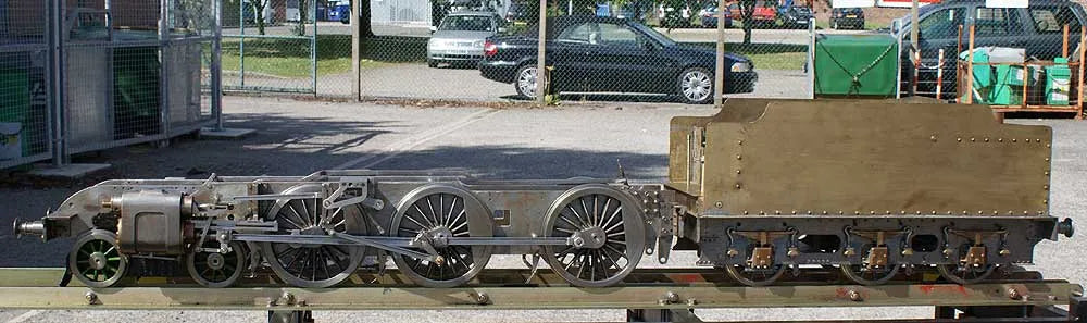 Part-built 5 inch gauge LNER B1