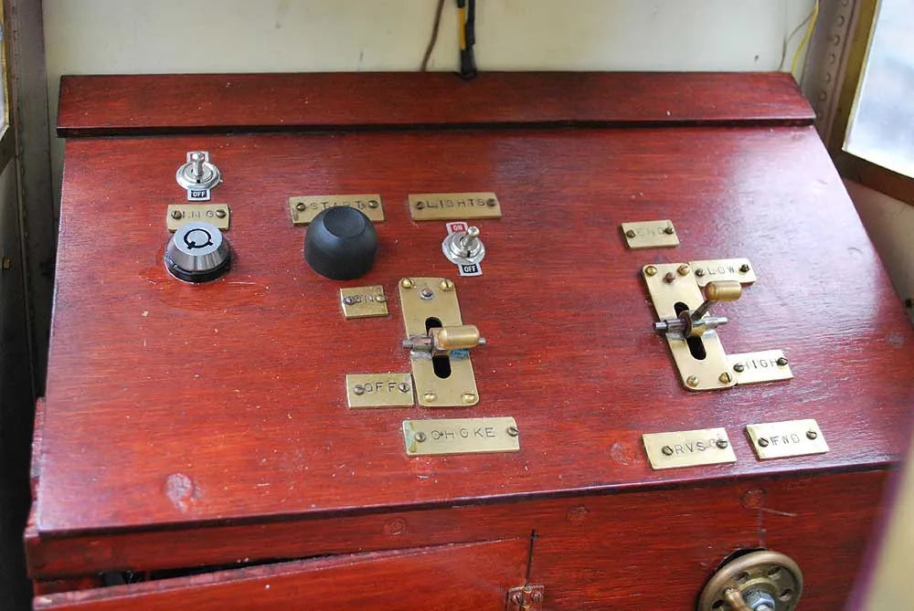 7 1/4 inch gauge Hunslet petrol-hydraulic