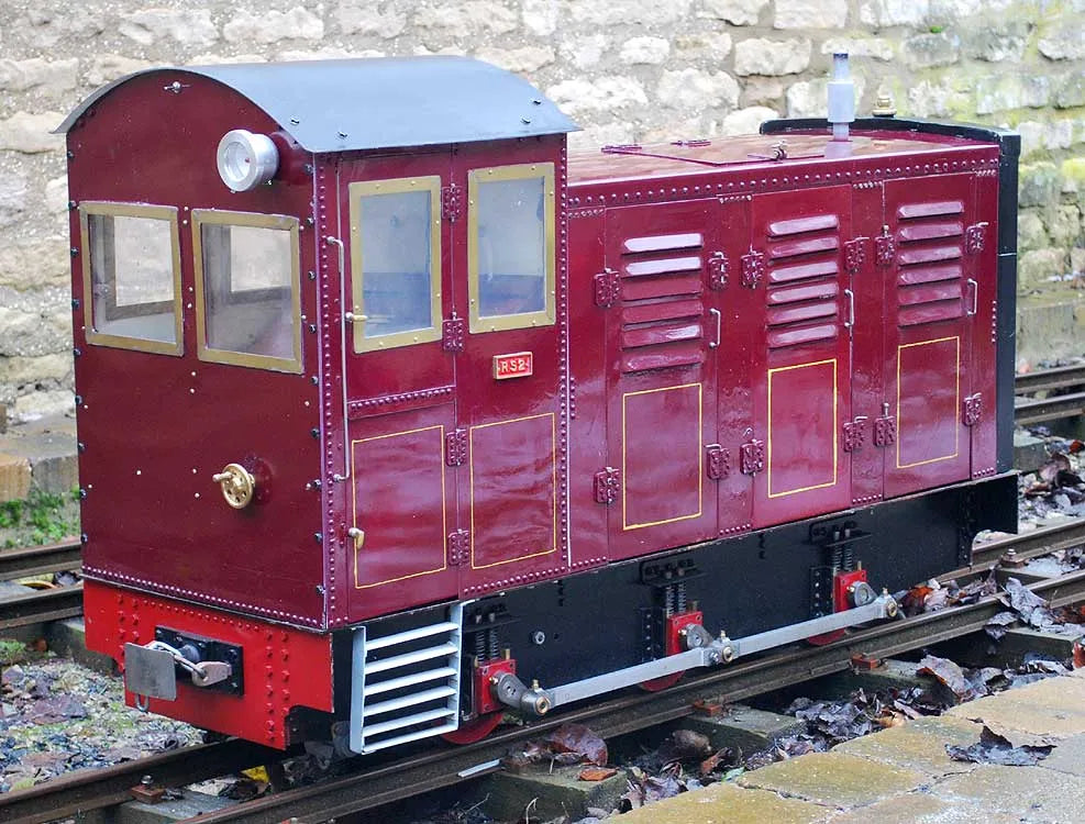 7 1/4 inch gauge Hunslet petrol-hydraulic