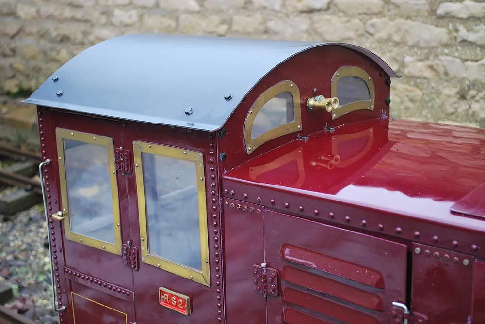 7 1/4 inch gauge Hunslet petrol-hydraulic