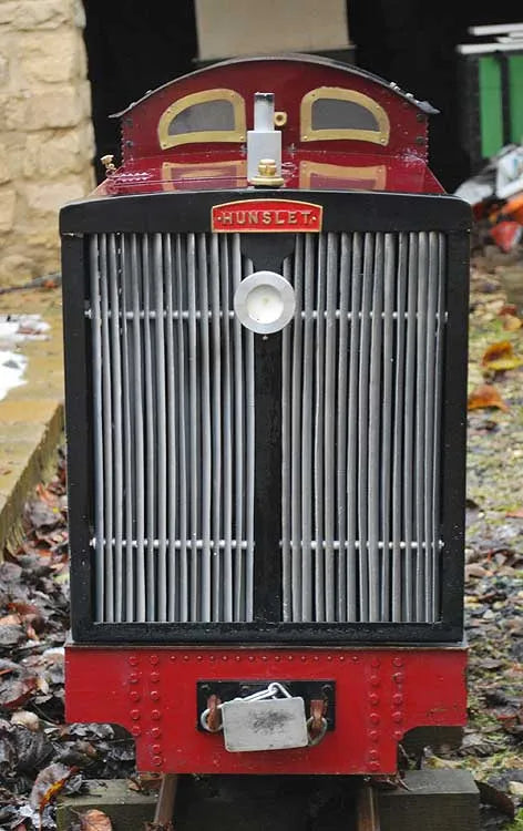 7 1/4 inch gauge Hunslet petrol-hydraulic