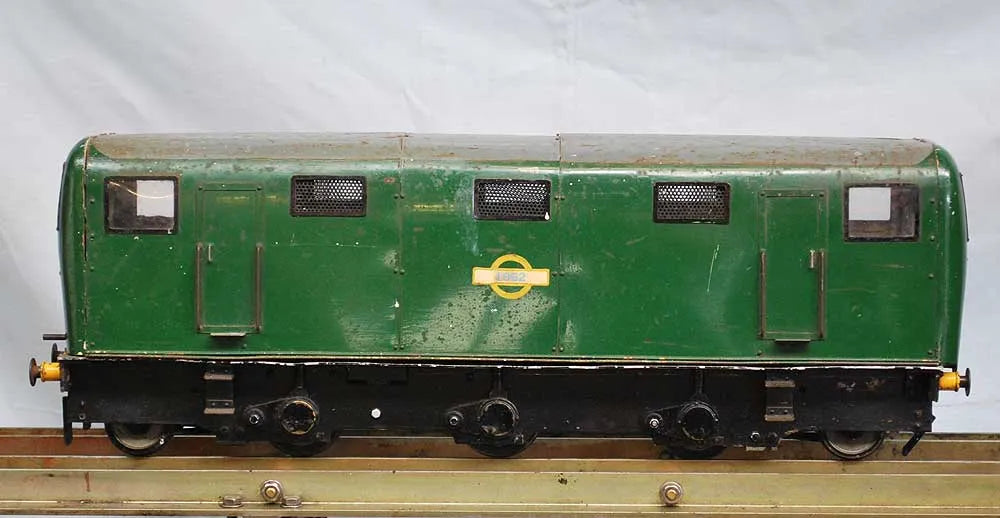 3 1/2 inch gauge battery-electric friction drive locomotive