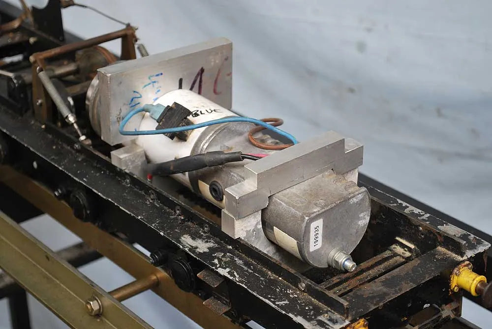 3 1/2 inch gauge battery-electric friction drive locomotive