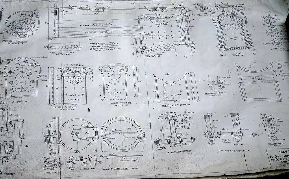 5 inch gauge "Simplex" without boiler