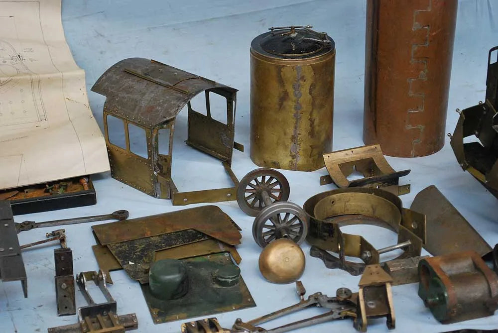 3 1/2 inch gauge "Britannia" & "Doris" parts