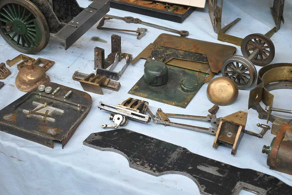 3 1/2 inch gauge "Britannia" & "Doris" parts