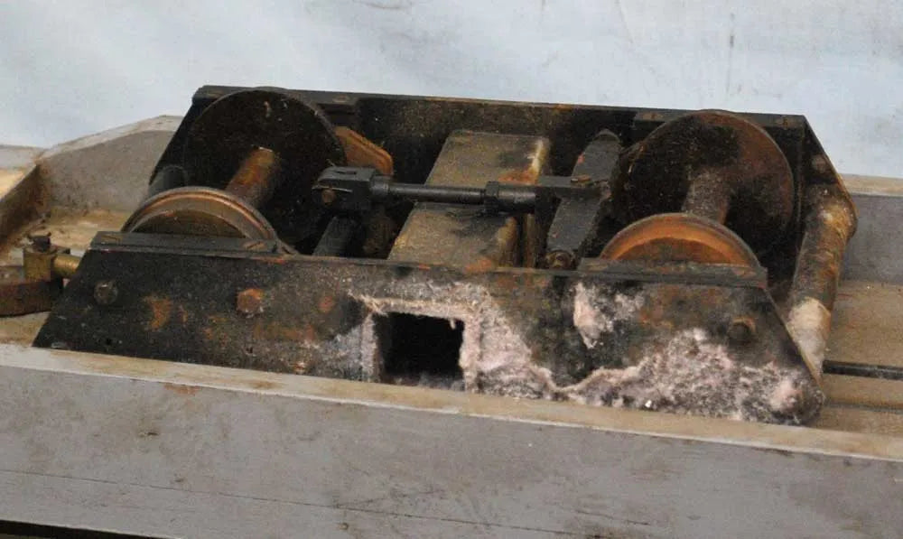 5 inch gauge grey flat bogie truck