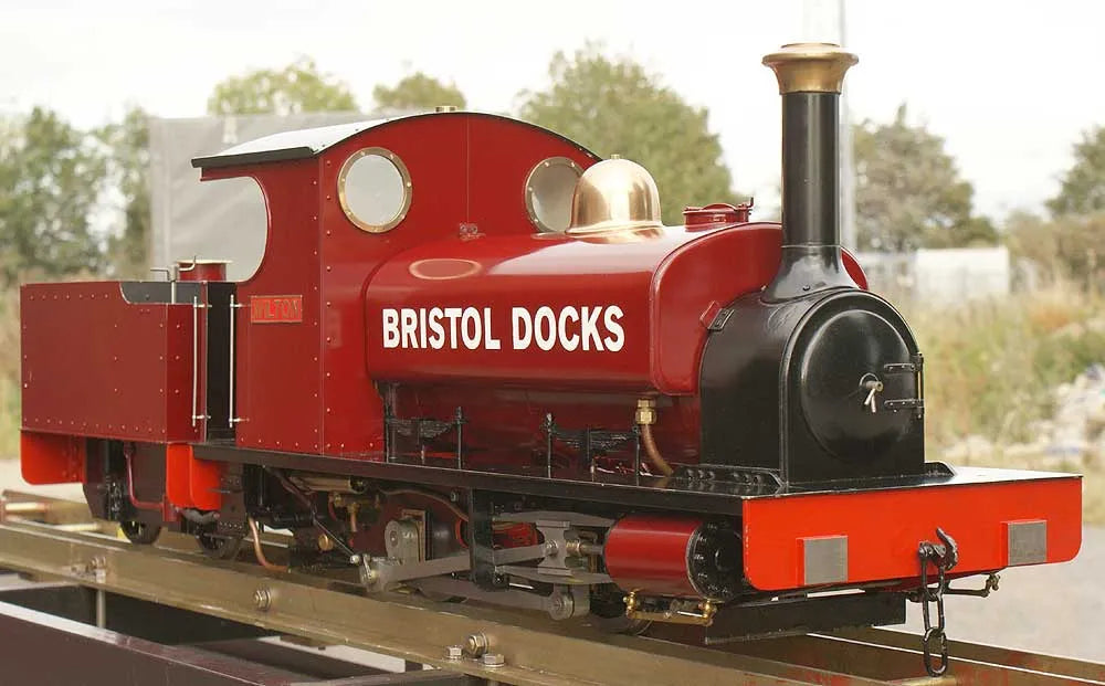 3 1/2 inch gauge Hunslet "Bristol Dock"