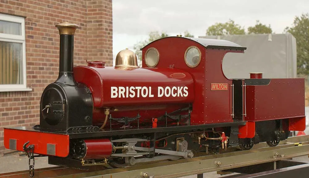 3 1/2 inch gauge Hunslet "Bristol Dock"