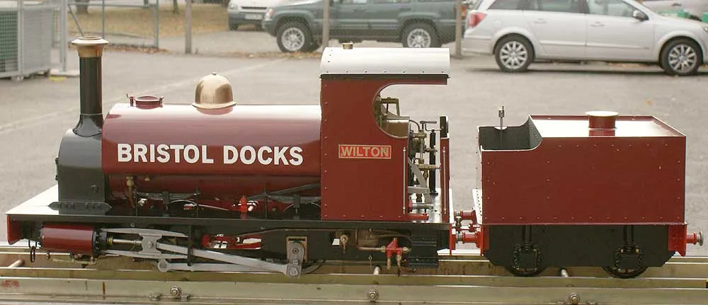3 1/2 inch gauge Hunslet "Bristol Dock"