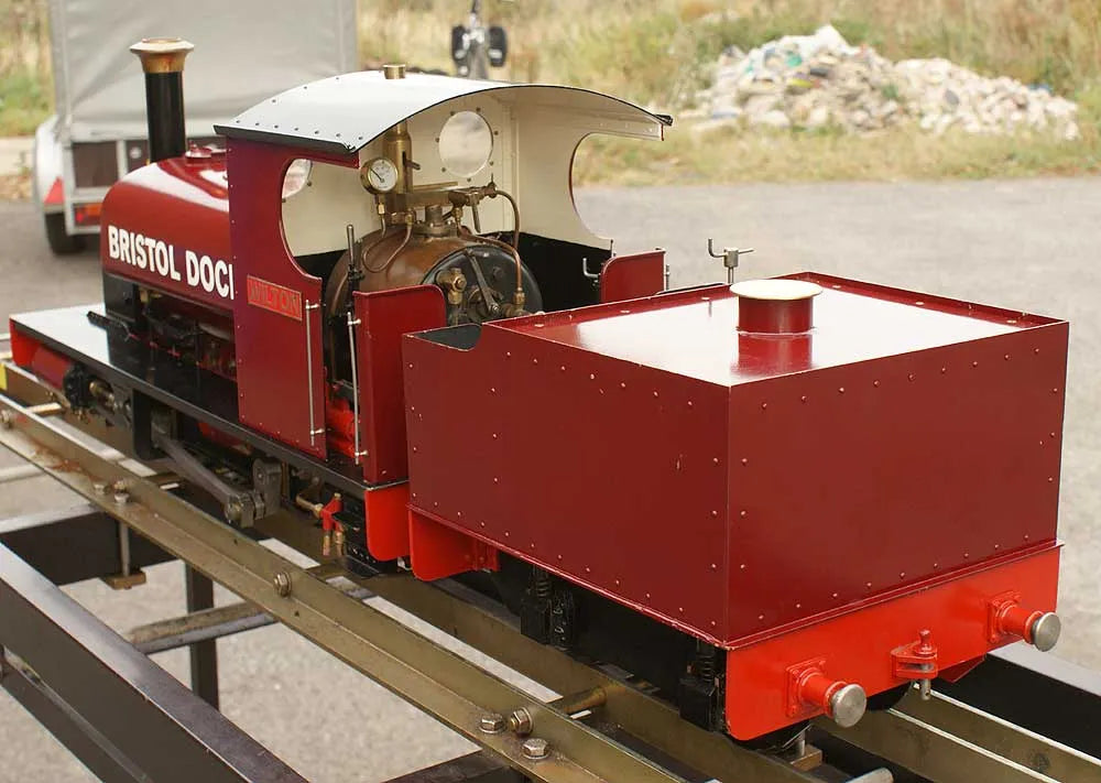 3 1/2 inch gauge Hunslet "Bristol Dock"