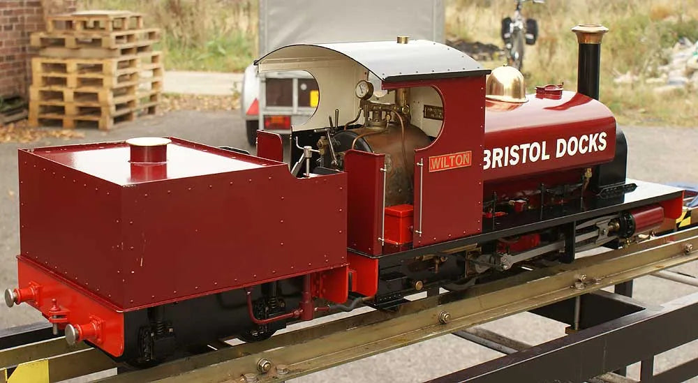 3 1/2 inch gauge Hunslet "Bristol Dock"