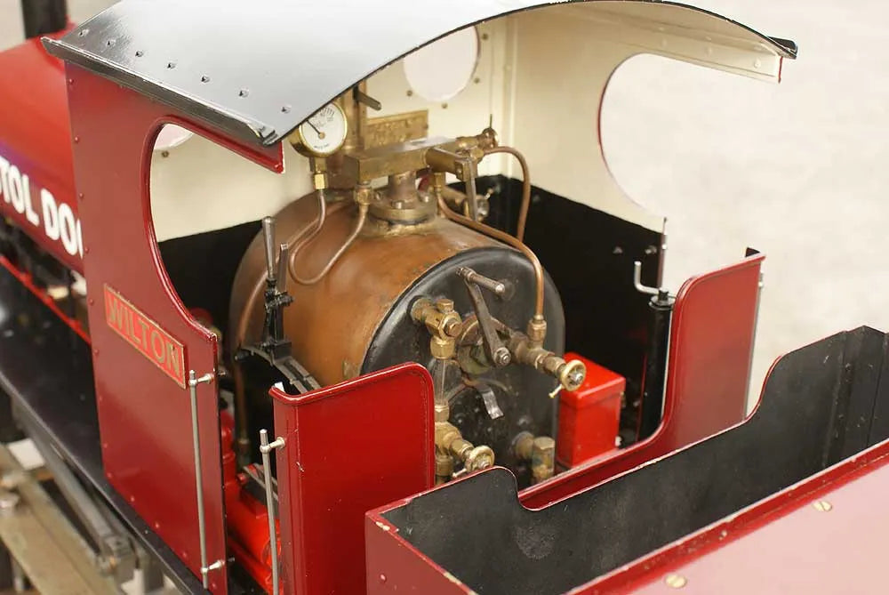 3 1/2 inch gauge Hunslet "Bristol Dock"